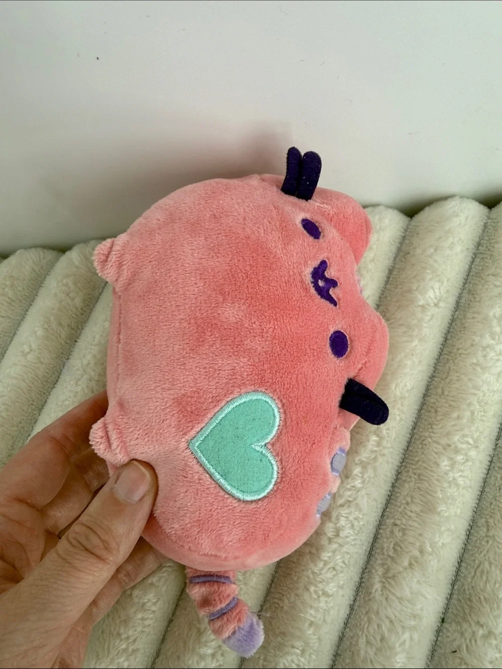 Pusheen Cat Pastel Pink Heart Plush 6”